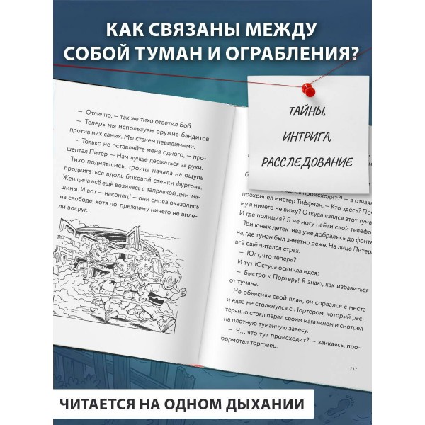 Три юных детектива. Опасный туман. У. Бланк