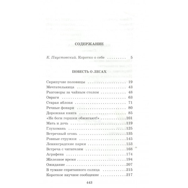 Мещерская сторона. Паустовский К.Г.