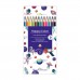 Карандаши цветные 12шт HappyColor 3-гранные 30-0046 Bruno Visconti 12/240