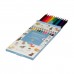 Карандаши цветные 12шт HappyColor 3-гранные 30-0046 Bruno Visconti 12/240
