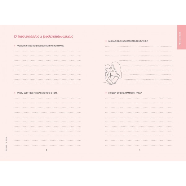 Мама, я тебя люблю! Моя книга о тебе. 