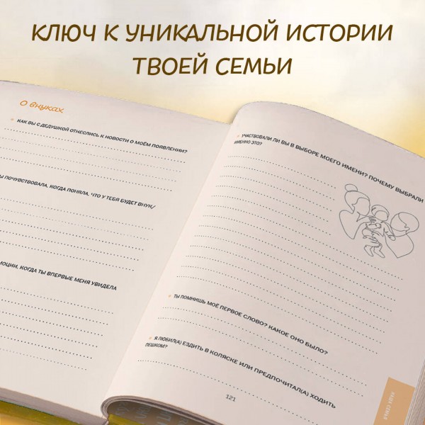 Бабушка, я тебя люблю! Моя книга о тебе. 