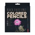 Карандаши цветные 24шт пластиковые BlackWoodColor 30-0099 Bruno Visconti 12/72