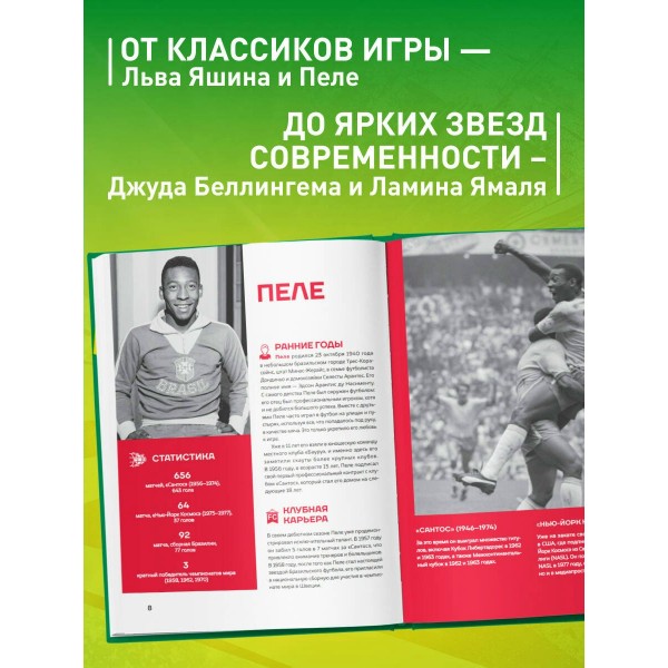 Легенды футбола. Звезды всех времен и величайшие игроки в истории футбола. Чагаров Р.М.