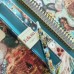 Ежедневник недатированный А5 160х210 136 листов, гребень золотой, твердая обложка Cute Diary Фантазия Кораллы 80г/м2 3-701/01 Bruno Visconti
