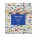 Карандаши цветные 24шт HappyColor 3-гранные, заточенные 30-0053 Bruno Visconti 6/120