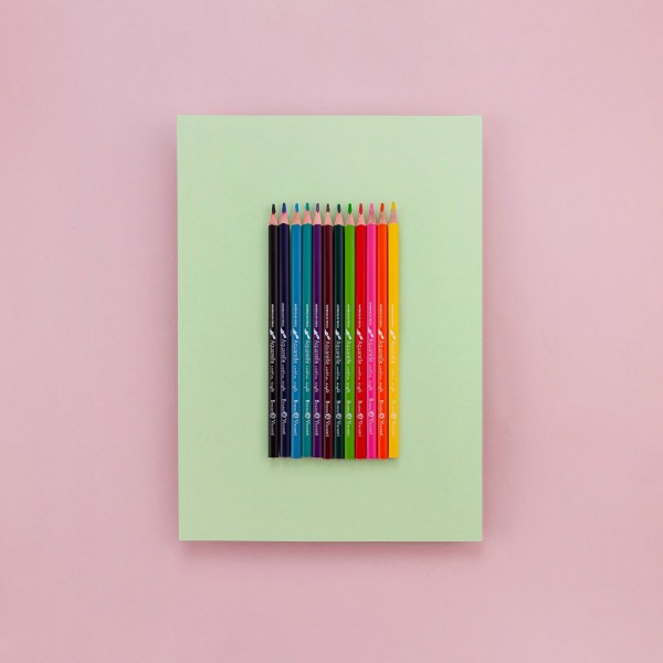 Карандаши цветные акварельные 12шт HappyColor 30-0066 Bruno Visconti 12/240