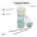 Карандаш чернографитный HB Meow 3-гранный, заточенный 21-0030/84 Bruno Visconti 50/300