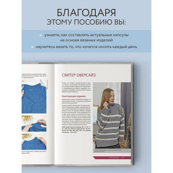 Принцип капсулы. Стильный вязаный гардероб на любой сезон. Авторский метод Татьяны Одинцовой. Одинцова Т.В.
