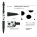 Карандаш механический 0,7мм Art graphix Black&White Горошек с ластиком 21-0076/04 Bruno Visconti 28/168