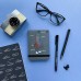 Блокнот 100 листов А6 90х130 в точку, твердая обложка Megapolis journal вертикальный, на резинке Fashion 3-476/03 Bruno Visconti 12/24
