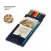 Карандаши цветные акварельные 12шт Aquarelle BrunoVisconti 30-0034 Bruno Visconti 12/240
