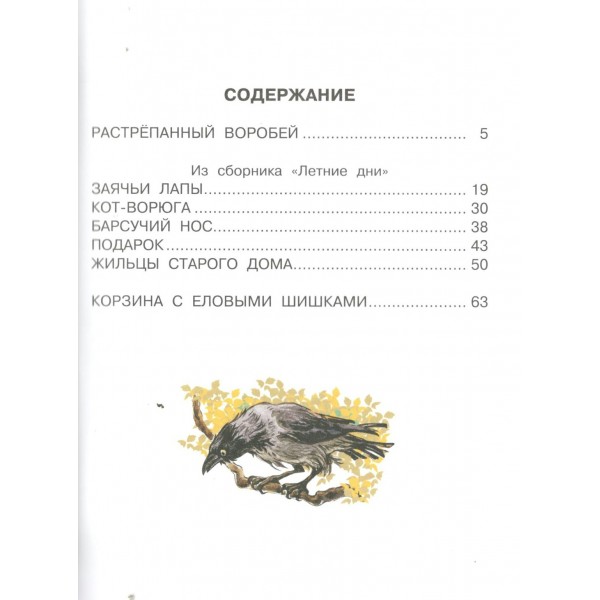 Корзина с еловыми шишками. Паустовский К.Г.