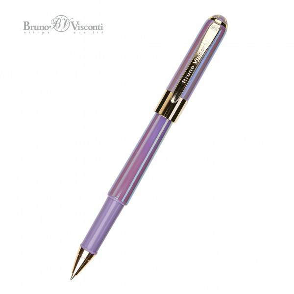 Ручка подарочная шариковая Monaco Pearl синяя 0,5мм лавандовый корпус 20-0125/82 Bruno Visconti 12/288