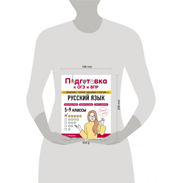 Русский язык. 2025. Справочник. Маханова Е.А. Эксмо