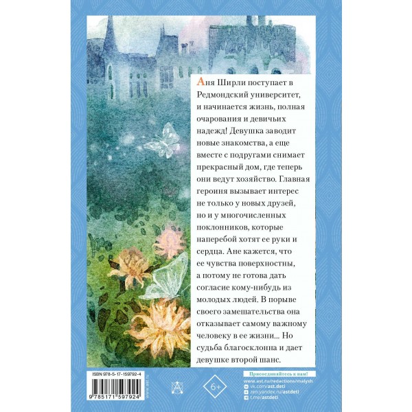Аня с острова Принца Эдуарда. Л.М. Монтгомери Аня с острова Принца Эдуарда. Л.М. Монтгомери