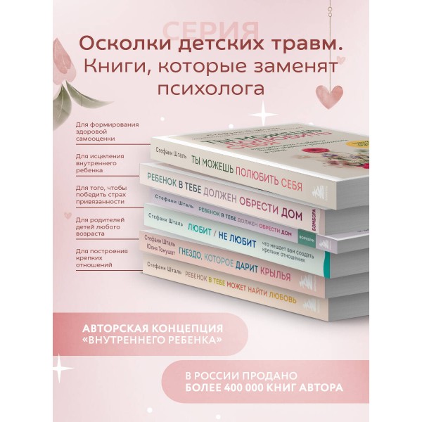 Ты можешь полюбить себя. Принять свои слабости, чтобы обрести уверенность в себе. С. Шталь
