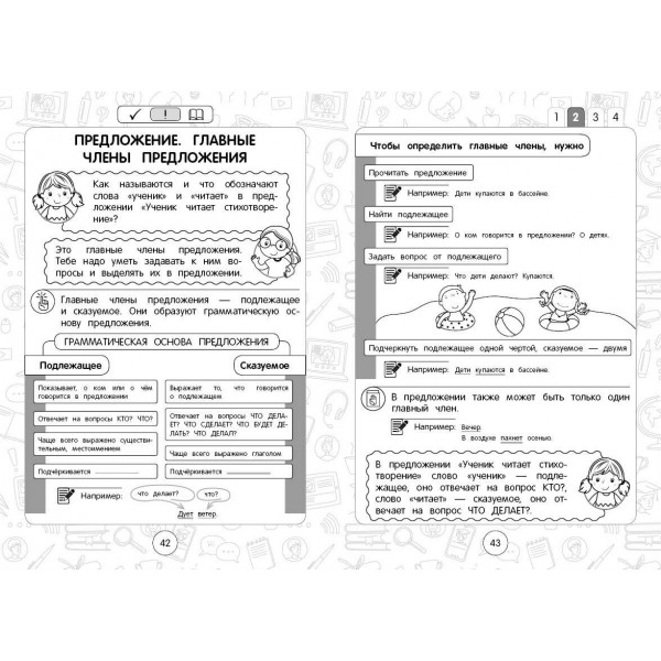 Русский язык: супернаглядный справочник. 1–4 классы. 2025. Справочник. Пожилова Е.О. Эксмо