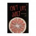 Блокнот 160 листов А4 клетка, твердая обложка Престиж Juicy Life Грейпфрут глянцевая ламинация, 55г/м2 3-160-490/13 Альт