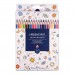 Карандаши цветные 24шт HappyColor 3-гранные, заточенные 30-0053 Bruno Visconti 6/120