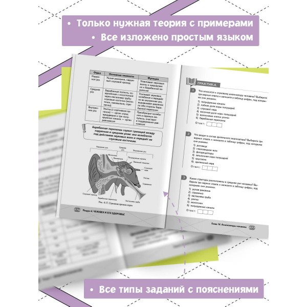 ОГЭ. Биология. Справочник. Е. Зеленская Эксмо ОГЭ. Биология. Справочник. Е. Зеленская Эксмо