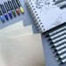 Скетчбук 60 листов А5 180х155 гребень, твердая обложка Sketch&Art пухлая бумага, софт-тач, жесткая подложка, 100г/м2 1-60-564/02 Bruno Visconti
