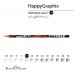Карандаш чернографитный HB HappyGraphix Keep Away Private 21-0030/62 Bruno Visconti