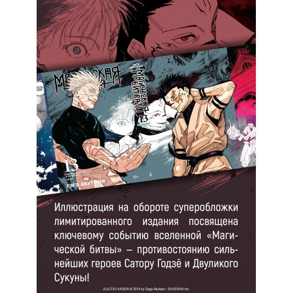 Магическая битва. Книга 13. Решающая битва в Синдзюку. На юг (лимитированное издание). Г. Акутами