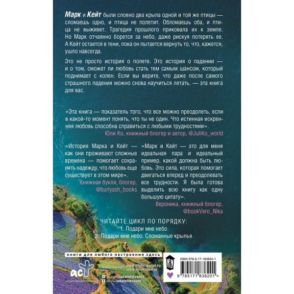 Подари мне небо. Сломанные крылья. Айлин Грни