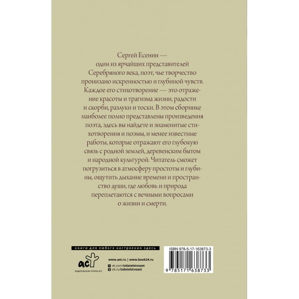 Поэзия. Все в одной книге. Есенин С.А.