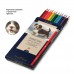 Карандаши цветные 12шт EasyColor 3-гранные, деревянные 30-0028 Bruno Visconti 12/240