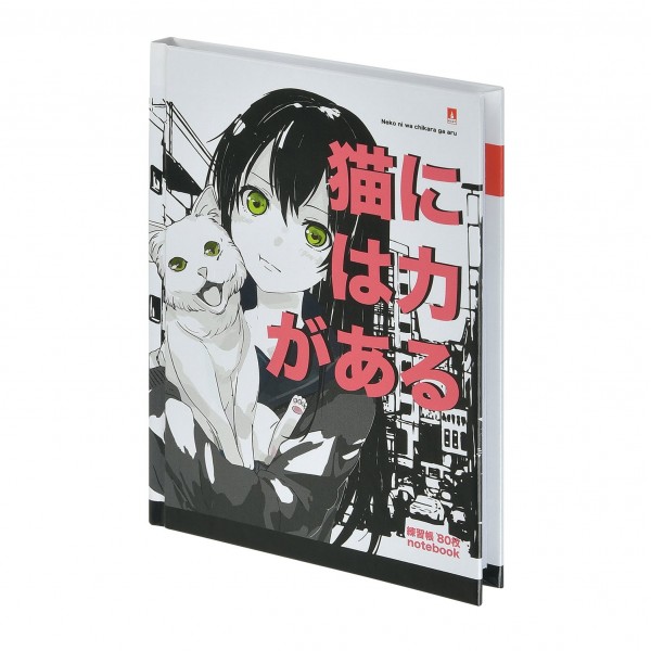 Блокнот 80 листов А6 110х145 клетка, твердая обложка Престиж Manga Anime City глянцевая ламинация, 55г/м2 3-80-005/43 Альт