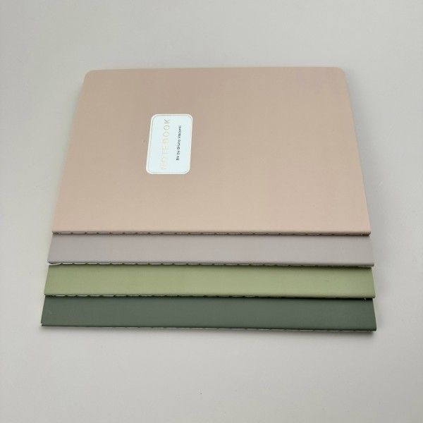 Тетрадь 40 листов А5 клетка Monocolor бежевый, бежевая бумага, 70г/м2 7-40-1366/20 Bruno Visconti 24/144