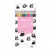 Карандаши цветные 12шт HappyColor 3-гранные 30-0046 Bruno Visconti 12/240