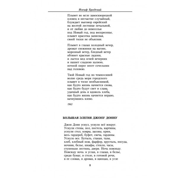 Малое собрание сочинений. Бродский И.А.