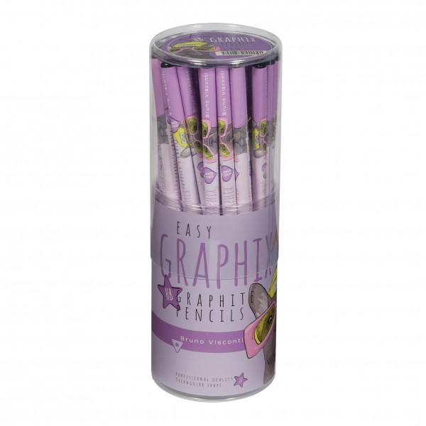 Карандаш чернографитный HB EasyGraphix Собака 3-гранный, заточенный 21-0068/02 Bruno Visconti 50/300