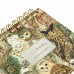 Блокнот 60 листов А6 90х90 линия, гребень Pocket journal Волшебные совы 80г/м2 3-649/06 Bruno Visconti 24/96