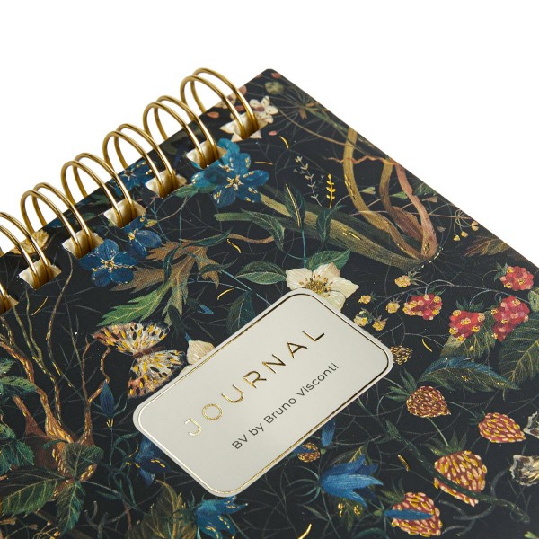 Блокнот 60 листов А6 90х90 линия, гребень Pocket journal Лесные ягоды бежевая бумага, 80г/м2 3-649/05 Bruno Visconti 24/288
