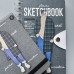 Блокнот 100 листов А6 90х130 в точку, твердая обложка Megapolis journal вертикальный, на резинке Fashion 3-476/03 Bruno Visconti 12/24