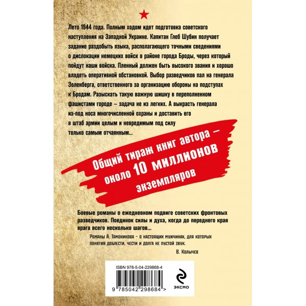 Погоня за генералом. Тамоников А.А.