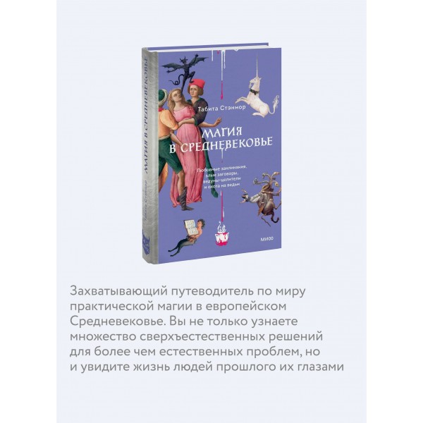 Магия в Средневековье. Любовные заклинания, злые заговоры, ведуны-целители и охота на ведьм. Т. Стэнмор