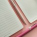 Блокнот 100 листов В6- 110х180 линия, гребень Cute journal Любовь как она есть матовая ламинация, софт-тач, фольга, бежевая бумага, 80г/м2 3-100-004/03 Bruno Visconti
