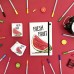 Блокнот 250 листов А7 без линовки, твердая обложка Smart Journal Микс 3 бежевая бумага, отрывной блок 70г/м2 3-558/03 Bruno Visconti