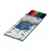 Карандаши цветные 12шт HappyColor 3-гранные 30-0046 Bruno Visconti 12/240