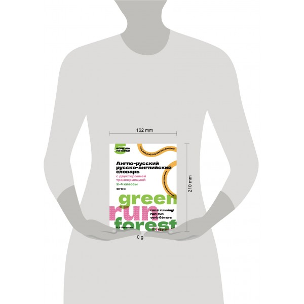 Англо-русский русско-английский словарь с двусторонней транскрипцией. 2–4 классы. Словарь. Державина В.А. АСТ