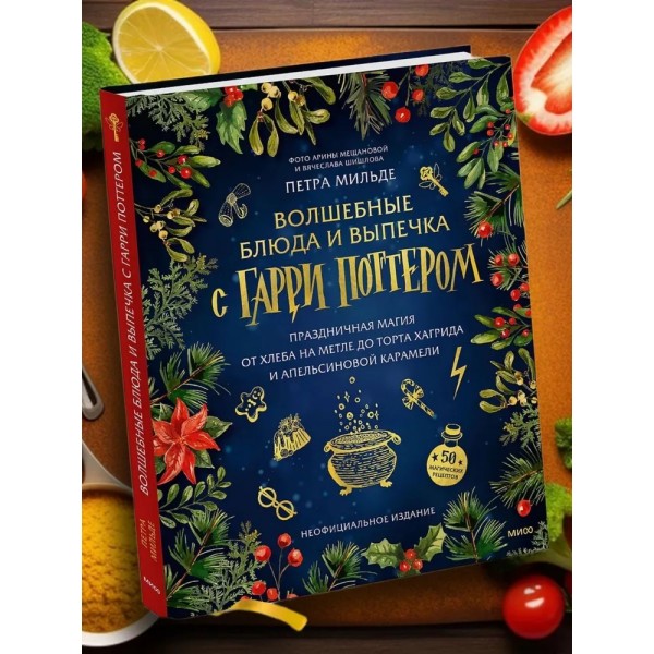 Волшебные блюда и выпечка с Гарри Поттером. Праздничная магия от хлеба на метле до торта Хагрида и апельсиновой карамели. П. Мильде