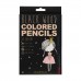 Карандаши цветные 18шт BlackWoodColor пластиковые 30-0098 Bruno Visconti 8/80