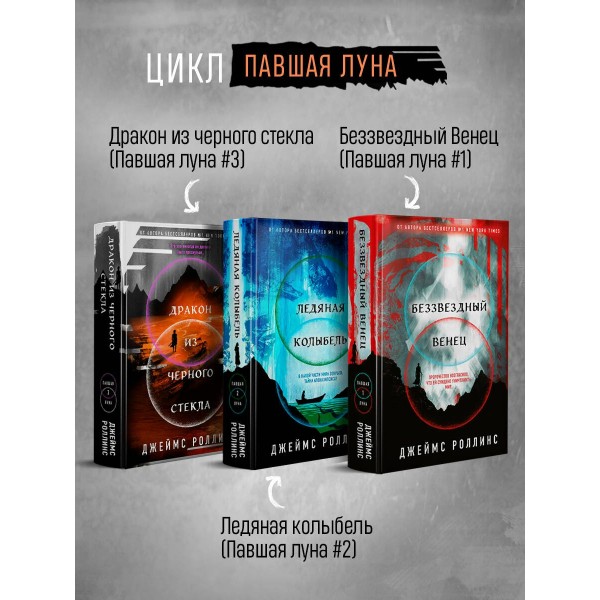 Дракон из черного стекла Павшая луна. Дж. Роллинс
