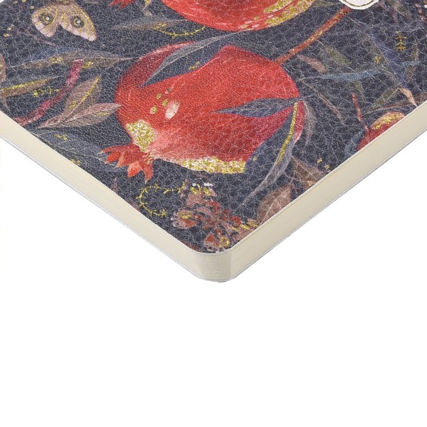 Книжка записная 60 листов А6 линия, интегральная обложка, кожзам Гранат бежевая бумага, 80г/м2 7-60-1316/06 Bruno Visconti