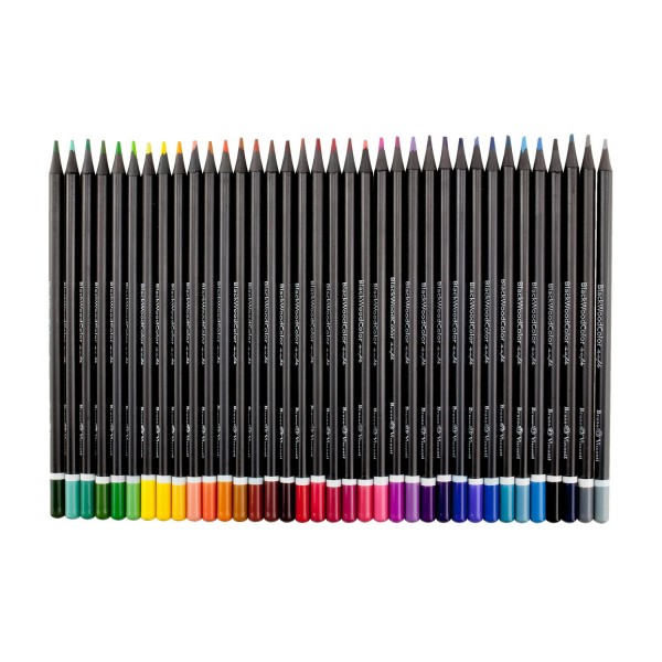 Карандаши цветные 36шт BlackWoodColor пластиковые 30-0101 Bruno Visconti 4/40